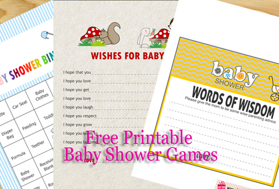 47 Free Printable Baby Shower Games