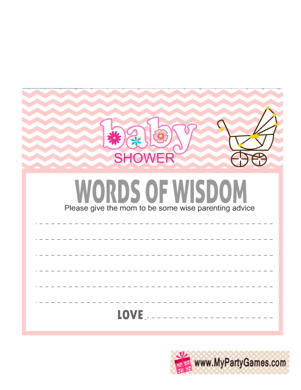 Free Printable Words Of Wisdom Cards