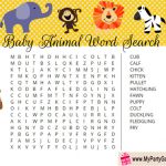 Free Printable Baby Trivia Game for Baby Shower Party