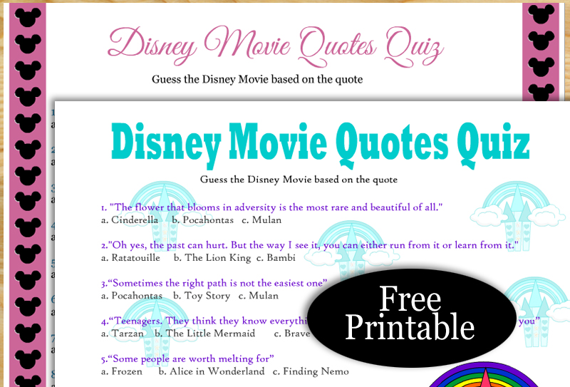 disney movie quotes about life and love