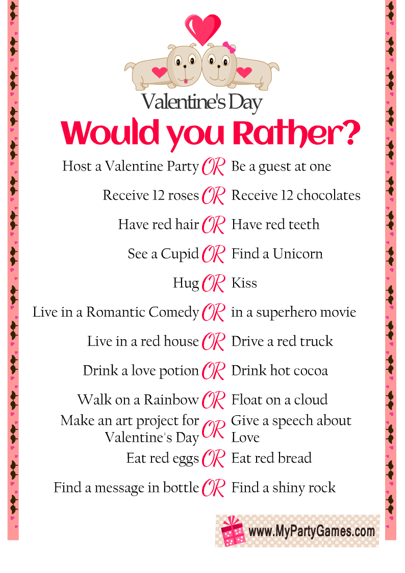 GAME] Would You Rather?