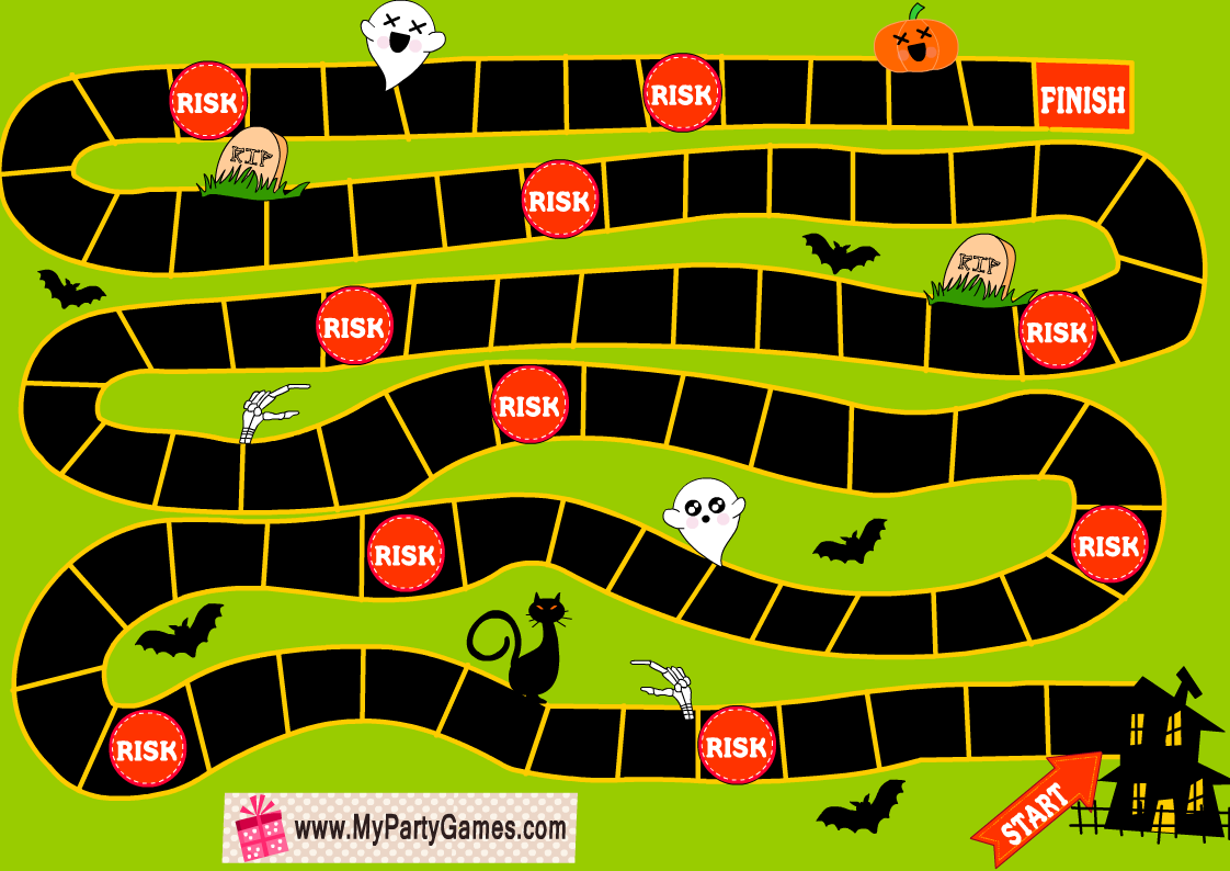 Free Halloween Game Board BEST GAMES WALKTHROUGH