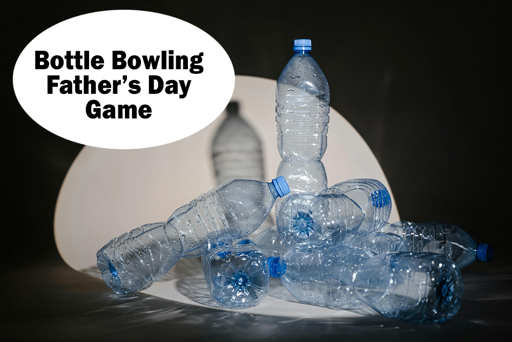 Bottle Bowling Game for Father's Day