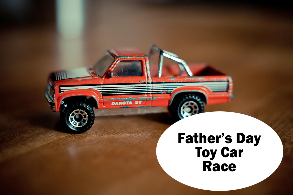 Remote Controlled Car Race Father's Day Game