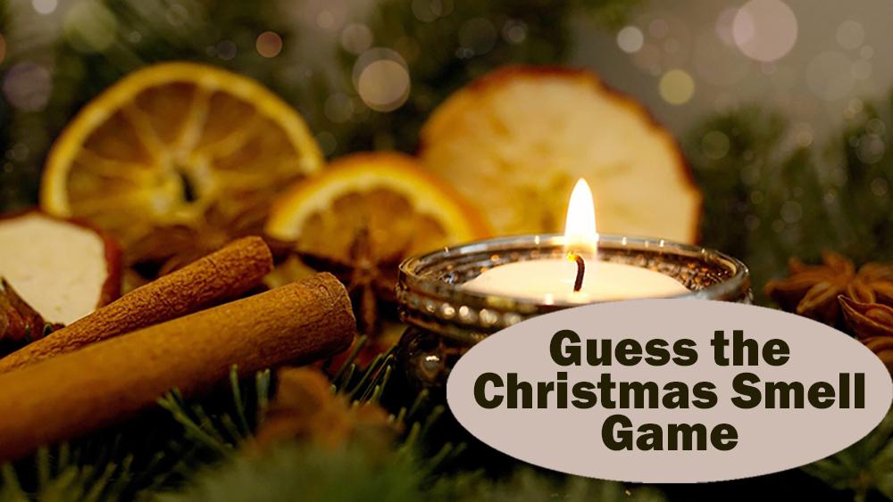 Guess the Christmas Smell, A sweet smelling Christmas Game