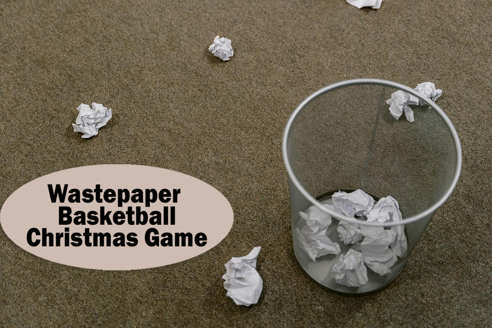 Wastepaper Basketball, A fun game for Kids and Adults
